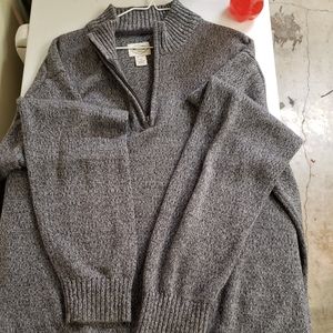 St. Johns Bay quart zip pull over sweater mens XXL